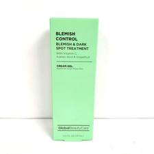 Global Beauty Care Blemish Control Face Dark Spot Treatment Cream Gel 0.5 FL OZ