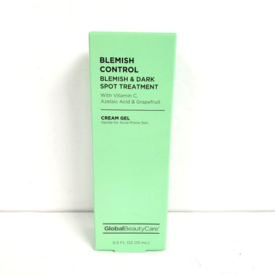 Global Beauty Care Blemish Control Dark Spot Treatment Cream Gel 0.5 FL OZ