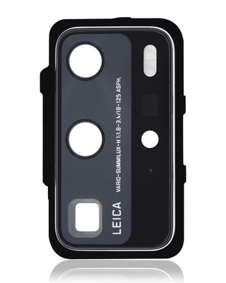 Back Camera Lens With Bracket Compatible With Huawei P40 Pro (Ice White)