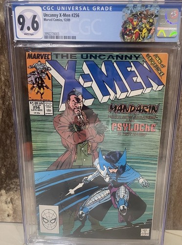 Uncanny X-Men #256 9.6 CGC 9.6 Key Issue First appearance Psylocke
