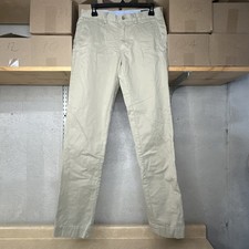 Polo Ralph Lauren Slim Stretch Khaki Chino Pants Men  s 29x32 30x32 Beige