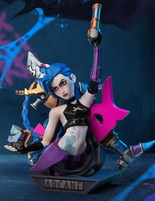 #ad Jinx Pop X League Of Legends Arcane Blind Box Figure Series Gift $29.00