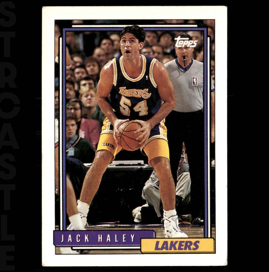 Jack Haley 1992-93 Topps #155 Chicago Bulls 🏀 Basketball Card