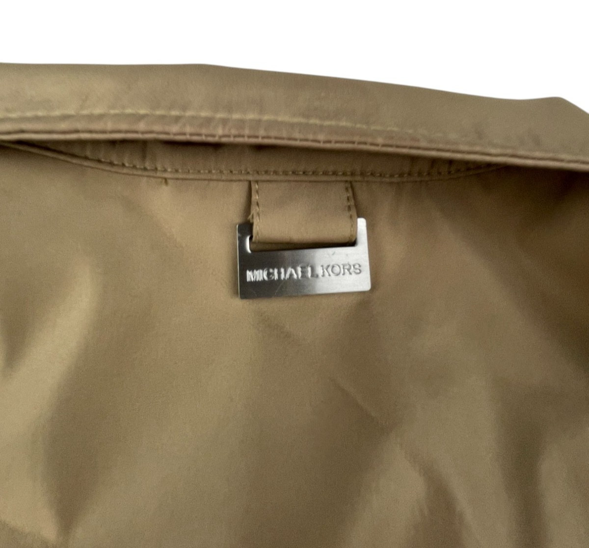 Michael Kors Beige 100% Polyester Shell Bomber Ja… - image 8