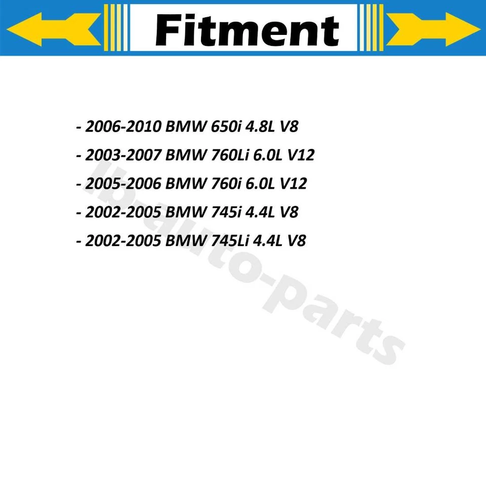 Front Lower Rearward Control Arm w/ Ball Joint 2PCS For 2006-2010 BMW 650i 4.8L - Image 2 of 4