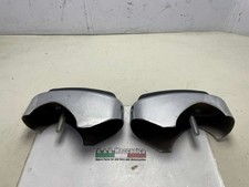 COPPIA ROSTRI PARAURTI NUOVI CROMATI FIAT 500 F L EPOCA (OM1965)