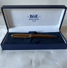 Bossert & Erhaud Sterling Pen Bronze Color Ne...
