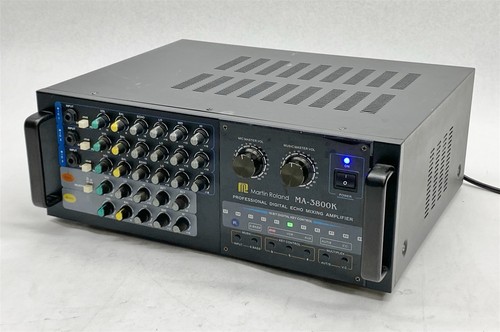 Hisonic Martin Roland MA-3800K Dual Channel Karaoke Mixing Amplifier 760W PARTS