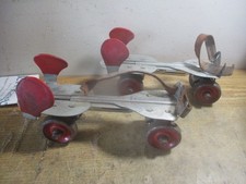 Union Hardware rollerskates metal no straps with key as is vintage