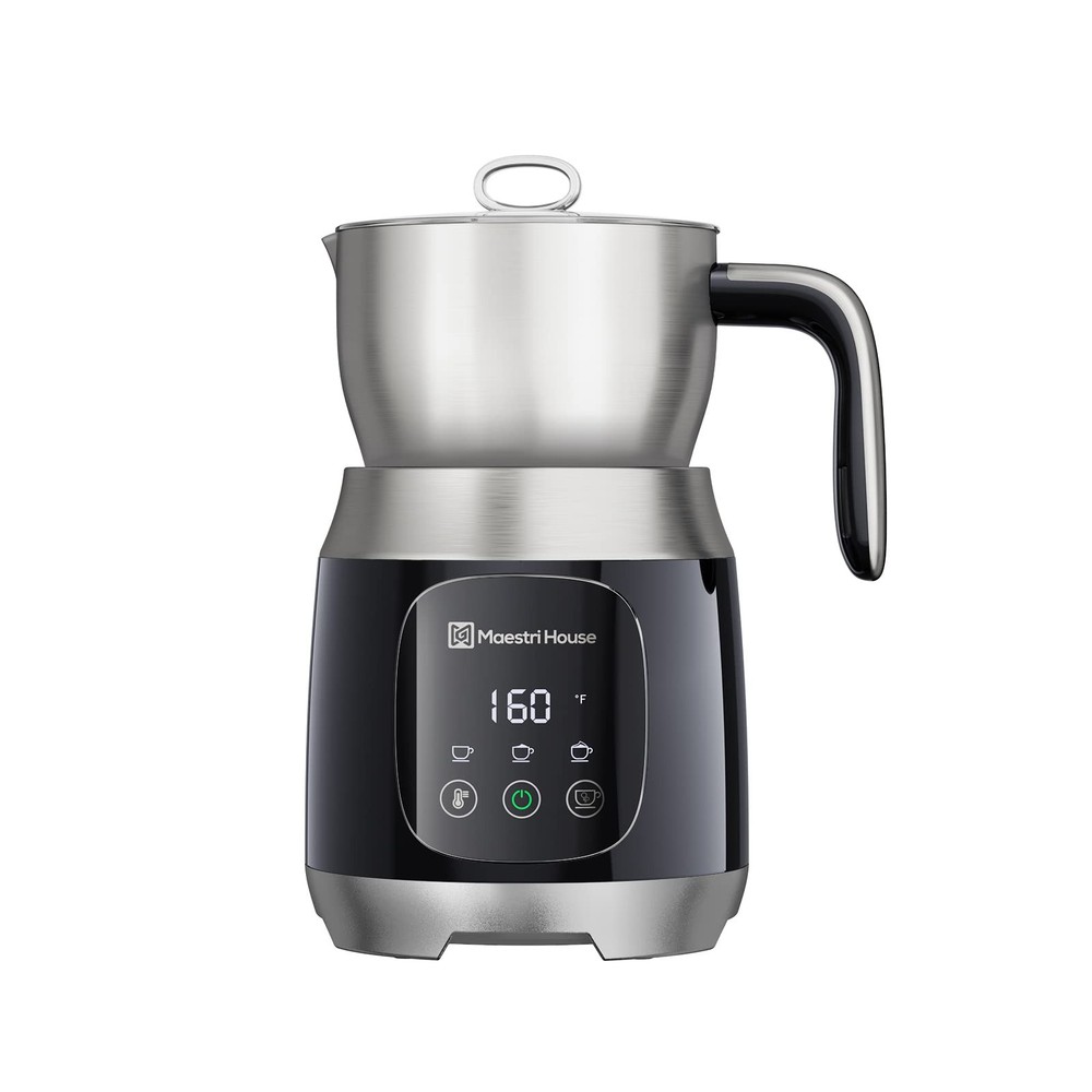 21OZ Milk Frother with Adjustable Temperature and Froth Settings for Perfect Lattes