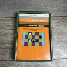 TI-99/4A Video Chess Game And Instruction Manual Cracked Plastic Holder
