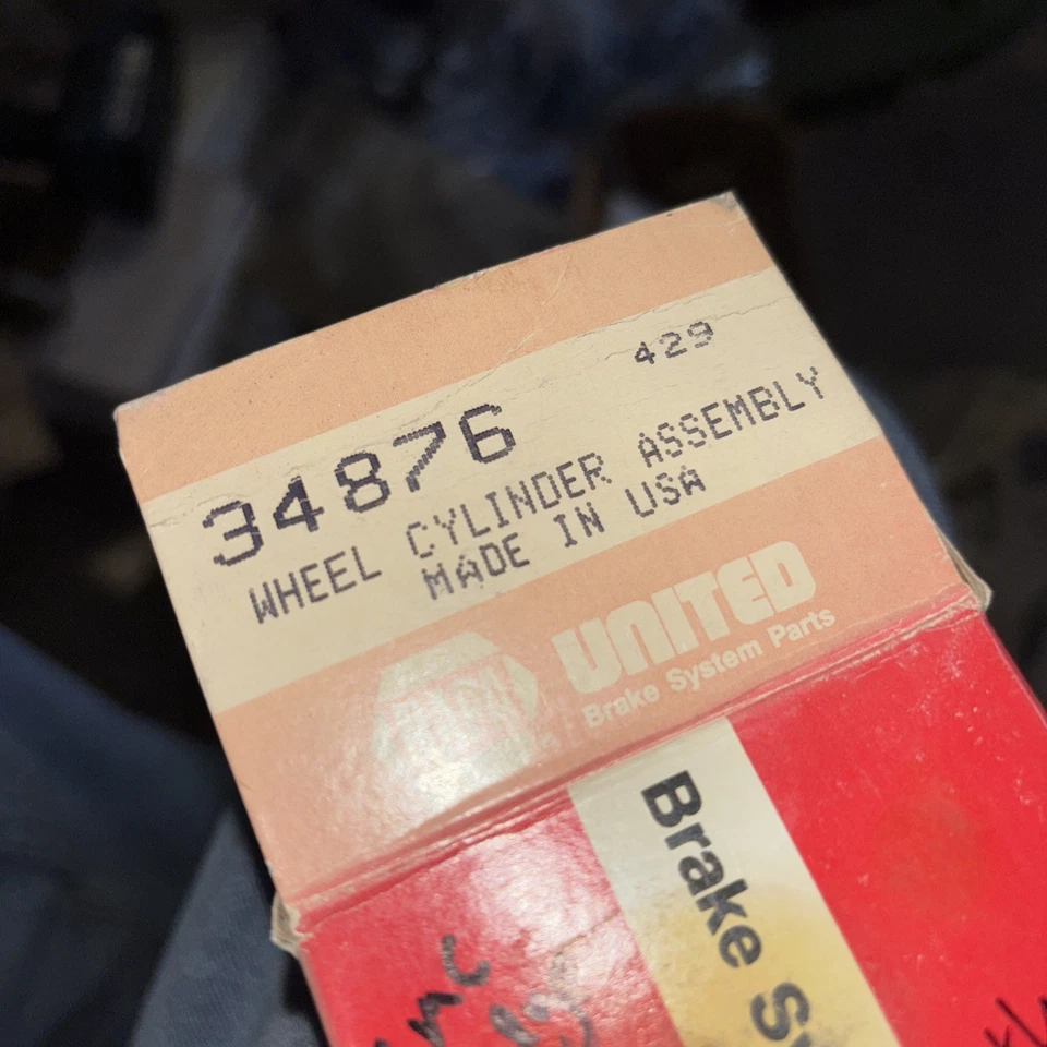 Cilindro de rueda de freno AMC Dodge Ford Mazda Mercury Plymouth Napa 34876 Foto 3 de 4