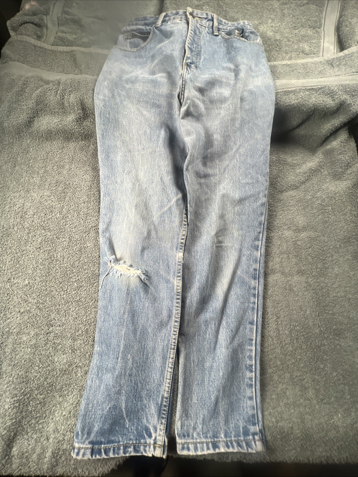 Vintage 80s 90s Georges Marciano Guess Womens 31 Distressed Denim Jeans Blue USA