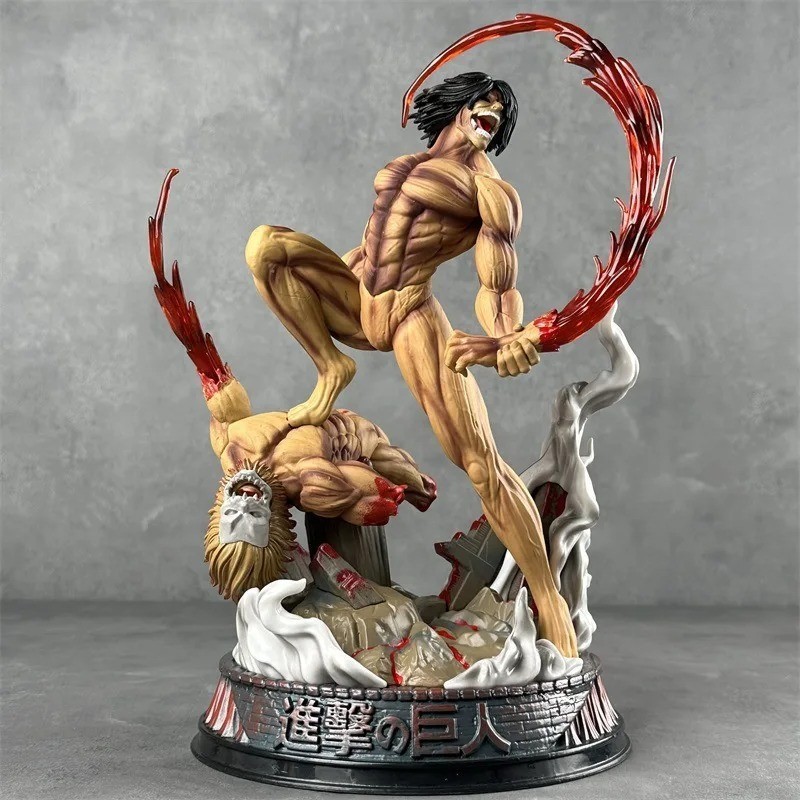 Figurine Eren Jäger Titan Assaillant 29cm Shingeki no Kyojin Attaque des Titans
