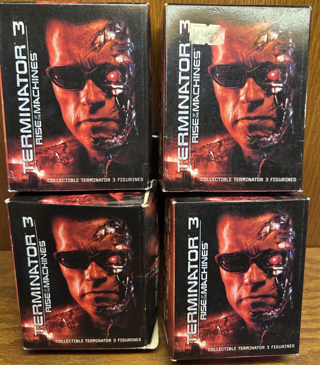 TERMINATOR 3 RISE OF THE MACHINES未開封箱傷あり Terminator 3 Collectible Figurines Lot of 4 by Dreamazz | eBay