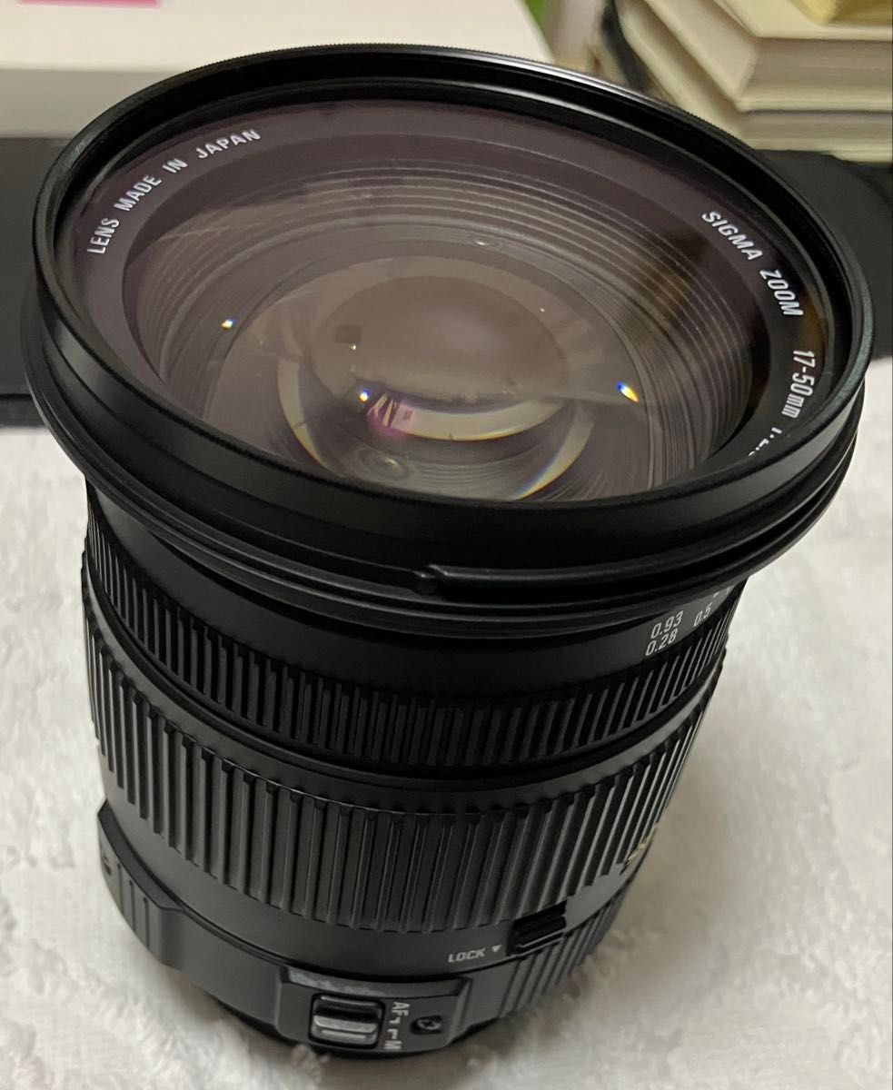 Sigma 17-50mm f/2.8 EX DC HSM Lens for Pentax w/ Filter
