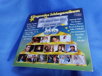 Klingendes Schlageralbum 1986 - 12'' Doppel Vinyl LP. SR International Germany.