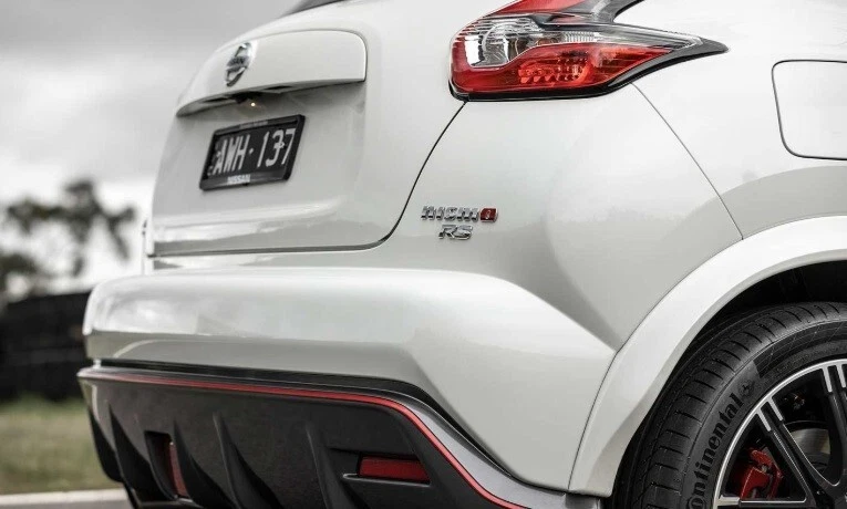 Nissan NISMO Metal Badge in Chrome/Red for Trunk/Body Panel GTR 200SX Silvia NSX - Image 4 of 4