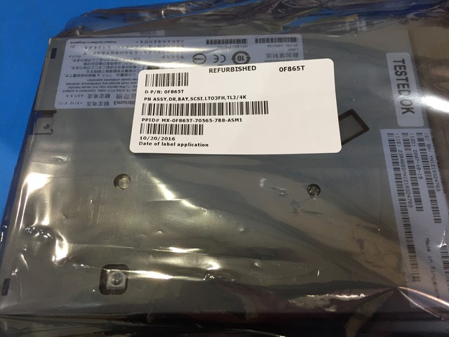 IBM Lto3 800gb SCSI Loader Tape Drive 