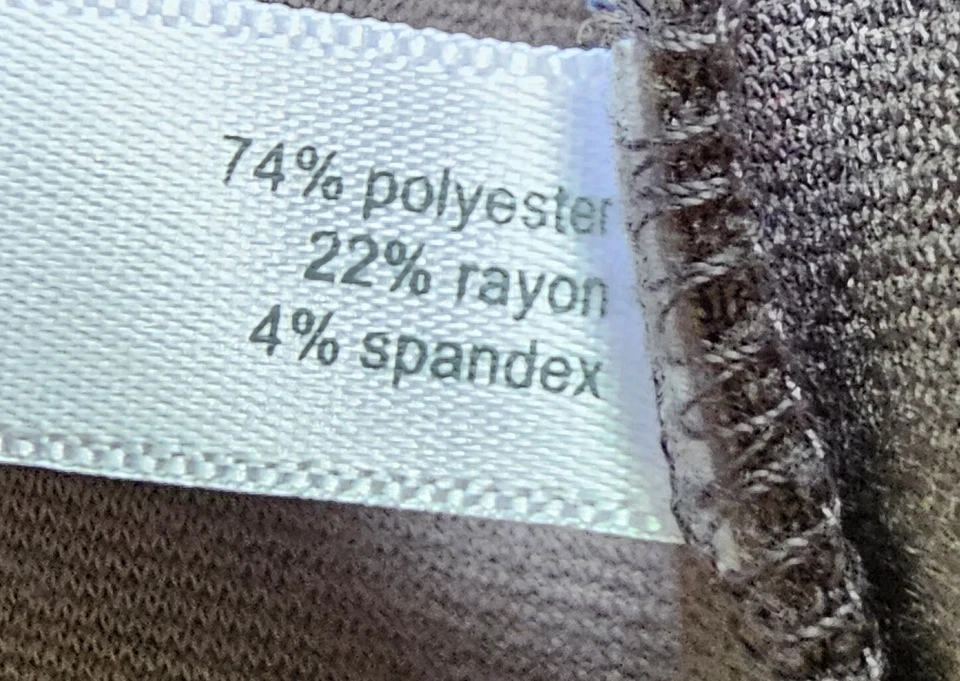 Pantalones Fashion Bug para mujer talla 3X grises Foto 3 de 4