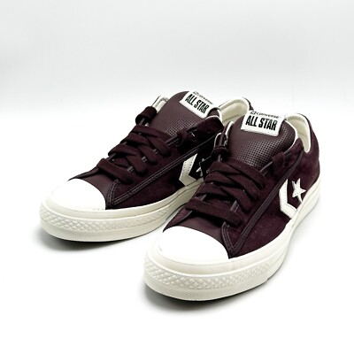 NEW* Unisex CONVERSE Star Player 76 OX Suede LOW TOP Bloodstone