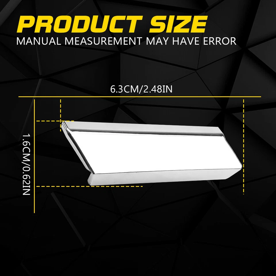 Cubierta de boquilla de lavado de faros para Lexus cromo GS430 GS350 GS460 GS300 E Foto 2 de 4