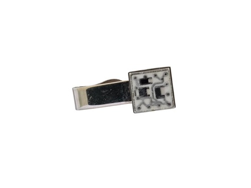 IBM Solid Logic 360 Tie Clip Gamer Geek Computer Chip Circuit Board Vtg Tie Clip - Picture 4 of 7