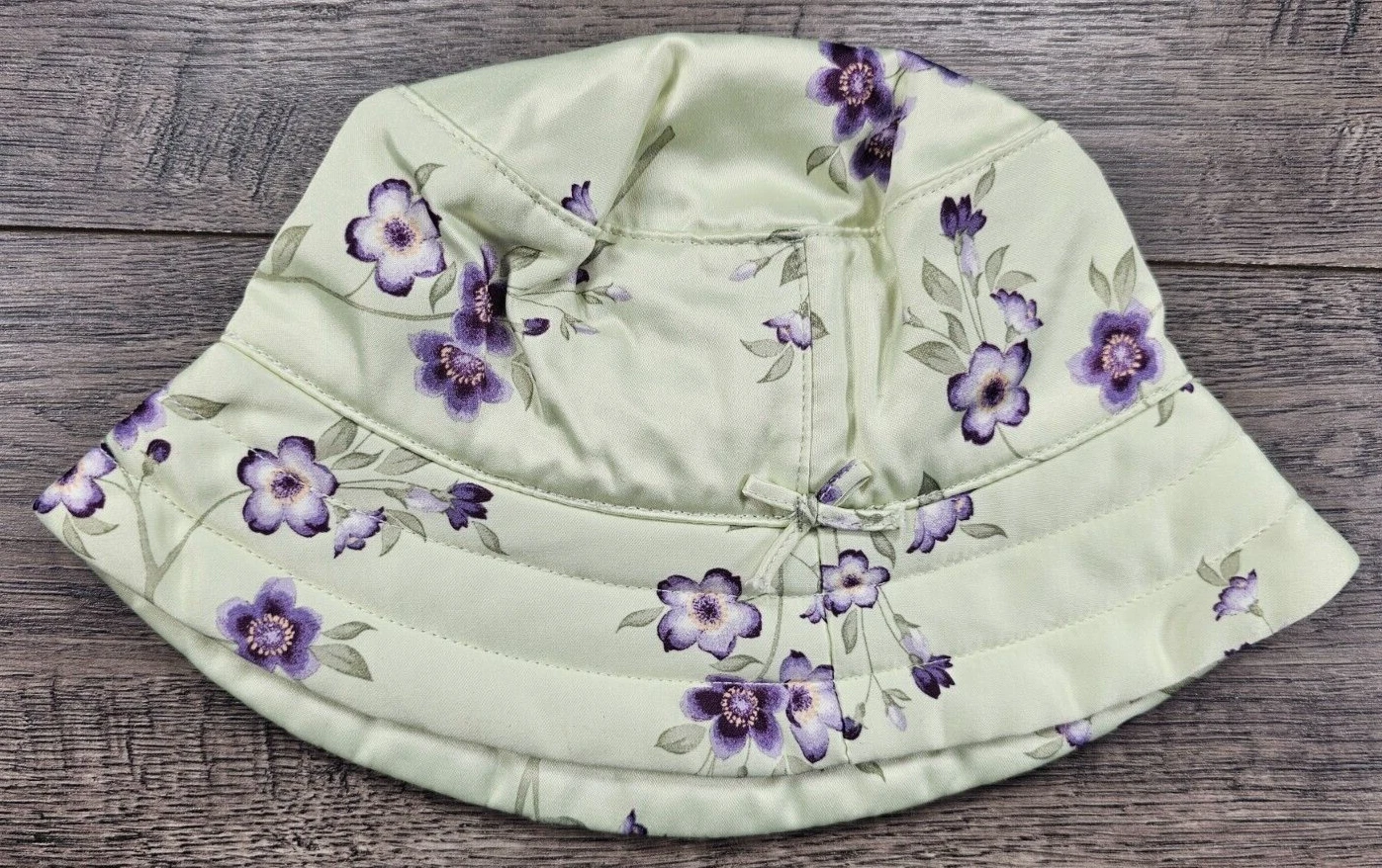 Baby Girl Clothes New Vintage Gymboree 6-12 Month Cherry Blossom Bucket Hat