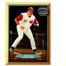 Sean Casey 2003 Fleer Splendid Splinters Card #87 MLB Cincinnati Reds