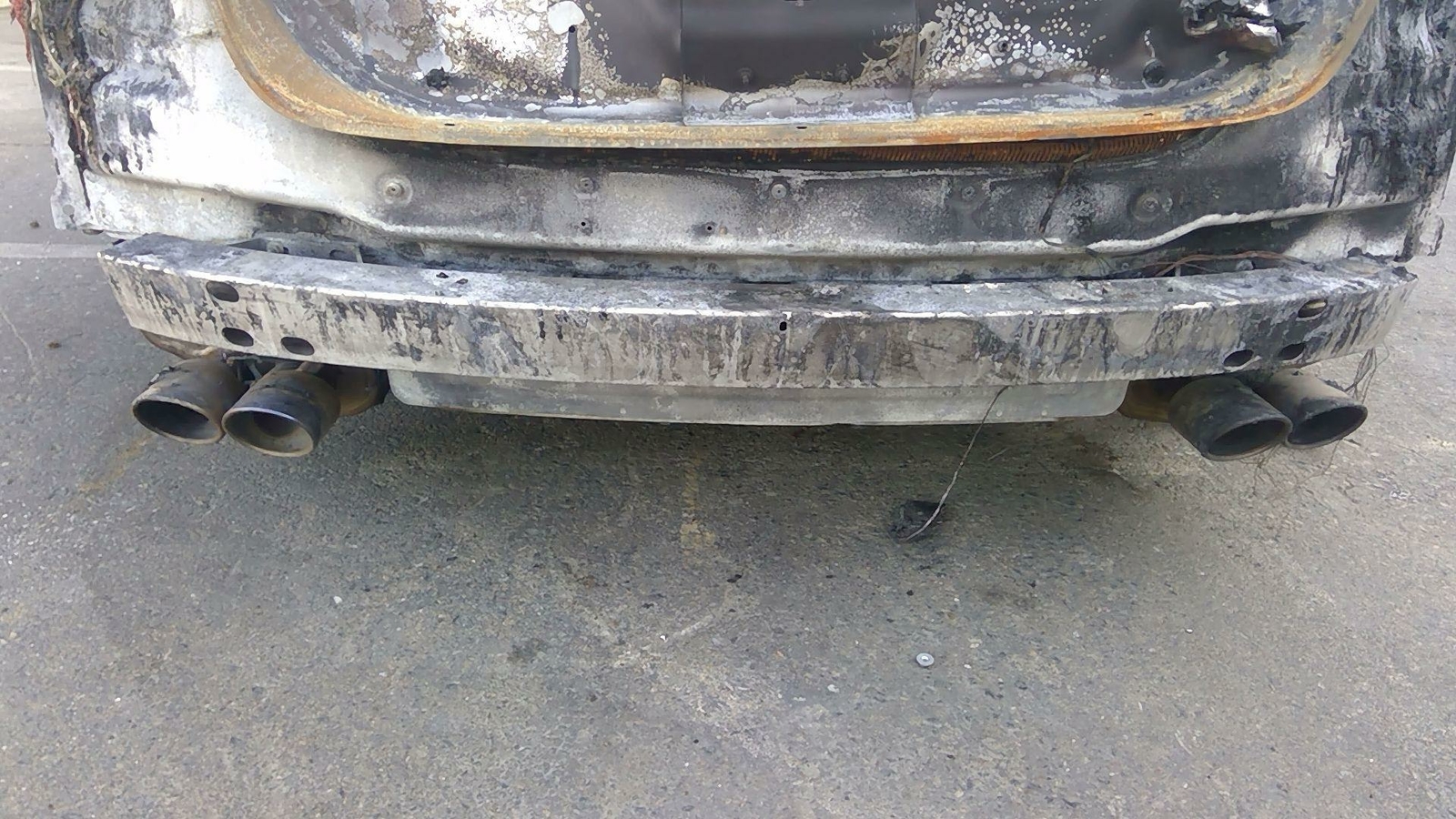 18 MASERATI Ghibli Center Rear Bumper Reinforcement