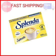 SPLENDA No Calorie Sweetener, Single-Serve Packets 100 Count , 3.5 Ounce