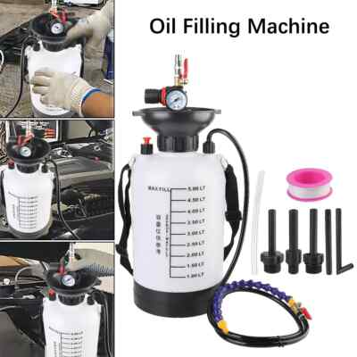 #ad #ad Oiler Hand Tool Gearbox Oil Filling Machine 1000PSI Output Pressure Oiler Quick $70.68