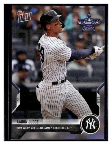2021 Topps Now ASG-12 Aaron Judge