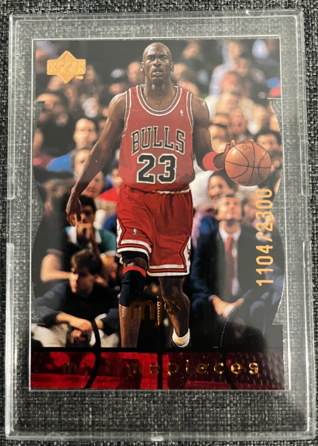 Michael Jordan 1998 Upper Deck MJx #8 Timepieces - Bronze /230 