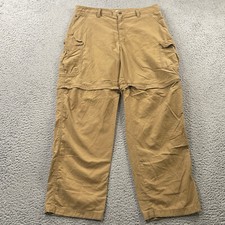 Nike ACG Pants Mens 34x32 Vintage Cargo Convertible Hiking Outdoors Lightweight