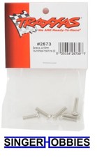 Traxxas 2573 - Screws, 4x15mm roundhead machine 6 NEW TRA2573 TRA1