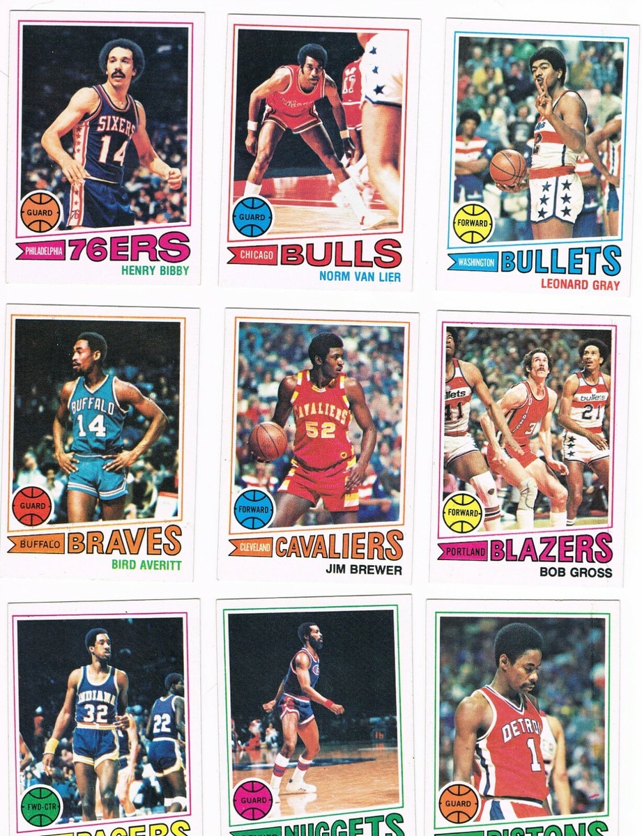 Collection Complète De Cartes NBA Topps 1977-78 (1-132) - Inclut Dr. J - SGC Noté 6 - Occasion