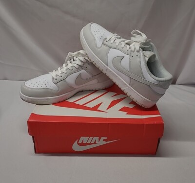 Nike Dunk Low - DD1503-103 Men's Size 10.5 - Photon Dust White Grey DS Panda EUC