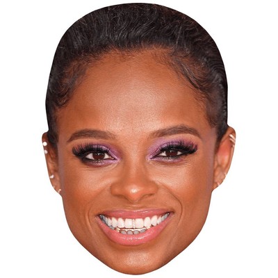 Fleur East (Smile) Maske aus Karton