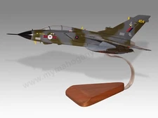 Panavia Tornado GR1 RAF TWCU 45 Squadron Desk Wood Airplane Model Large 1/48