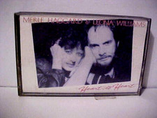 Merle Haggard  Leona Williams   Heart To Heart - Mercury cassette tape C15