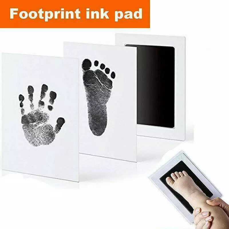 Baby Kids Ink Pad Safe Handprint Footprint Paw Print Imprint Non