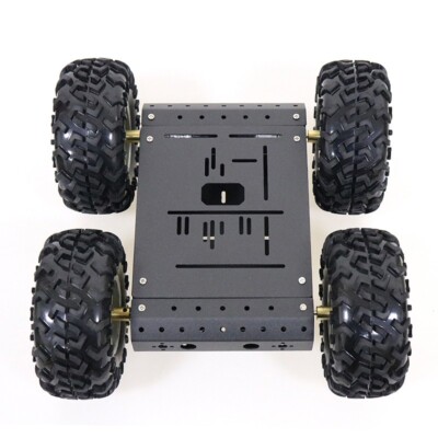 C3 4WD Smart Robot Car Chassis Kit for Aluminum Alloy Wheels os67