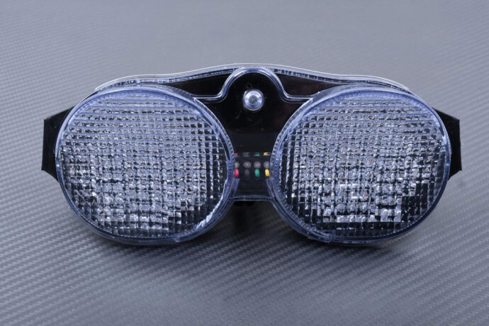 Clignotants LED clairs arrière haute visibilité pour YAMAHA XJR 1300 2007-2014