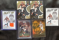 2020 Panini Prizm Football Tee Higgins RC Bengals #308 NEXT UP Relic Orange LOT
