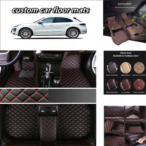 Custom Fit For Infiniti All Models Car Floor Mats Luxury Carpets All Weather Rug - Bild 19 von 76
