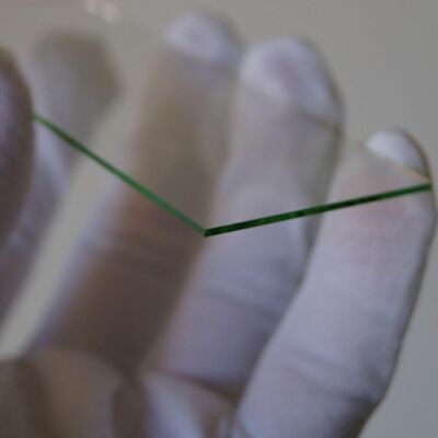 12PCS For Laboratory ITO Coated Conductive Glass＜17 ohm/sq 100×100×1.1mm