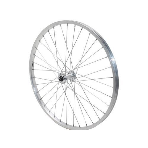 Roue avant VTT 24 alu Vélox avec son moyeu premium à blocage