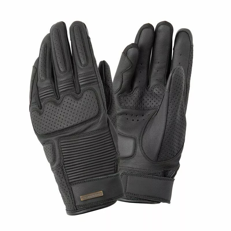 Gants moto MARQUIS Tucano Urbano en cuir noir taille S pour homme