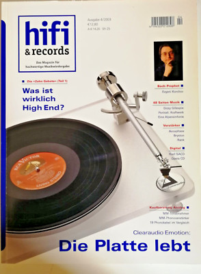 HiFi & Records 4/2003 Clearaudio Accuphase Bryston Rank Krell SACD Opera CD